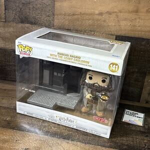 Funko Pop! Deluxe: Harry Potter - Rubeus Hagrid with the Leaky Cauldron) #141